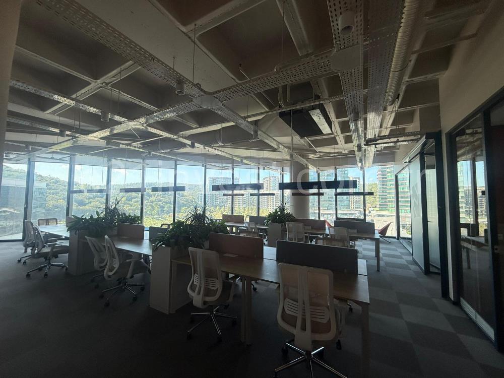 Vadistanbul Kiralık Ofis 991m2+100m2 Teraslı Eşyalı Ofis Skyland