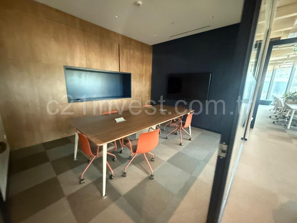 Vadistanbul Kiralık Ofis 991m2+100m2 Teraslı Eşyalı Ofis Skyland