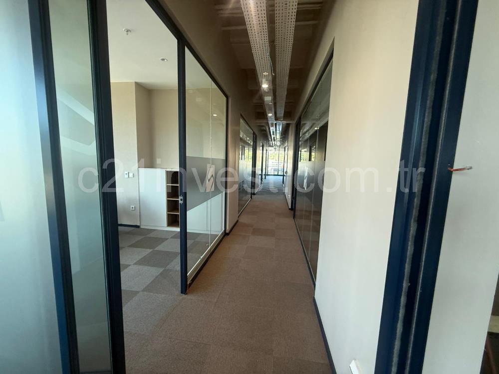 Vadistanbul Kiralık Ofis 991m2+100m2 Teraslı Eşyalı Ofis Skyland