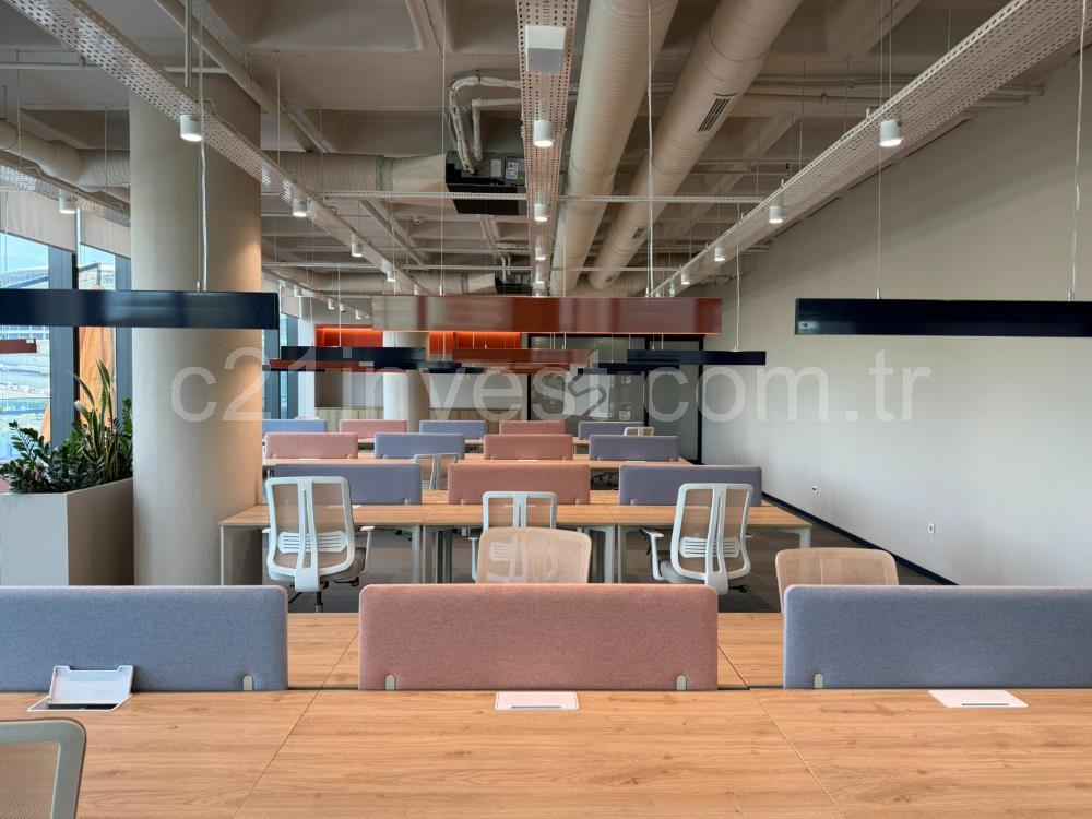 Vadistanbul Kiralık Ofis 991m2 Mobilyalı Taşınmaya Hazır Teraslı