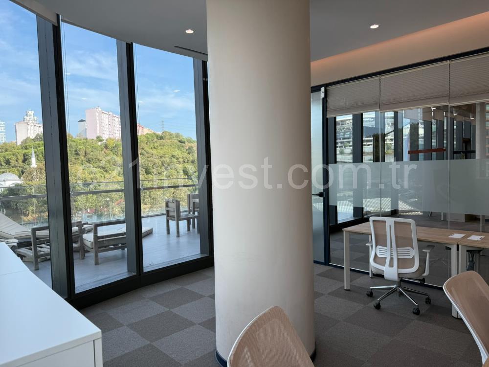 Vadistanbul Kiralık Ofis 991m2 Mobilyalı Taşınmaya Hazır Teraslı