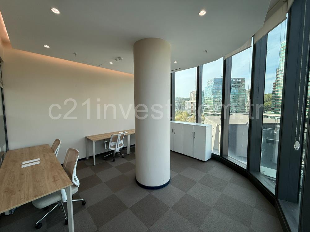 Vadistanbul Kiralık Ofis 991m2 Mobilyalı Taşınmaya Hazır Teraslı