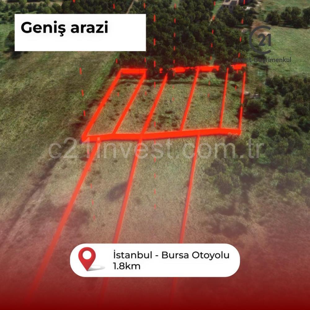 Yalova Altınova Kaytazderede 7.443 m² Çayır Nitelikli 7 Parsel 